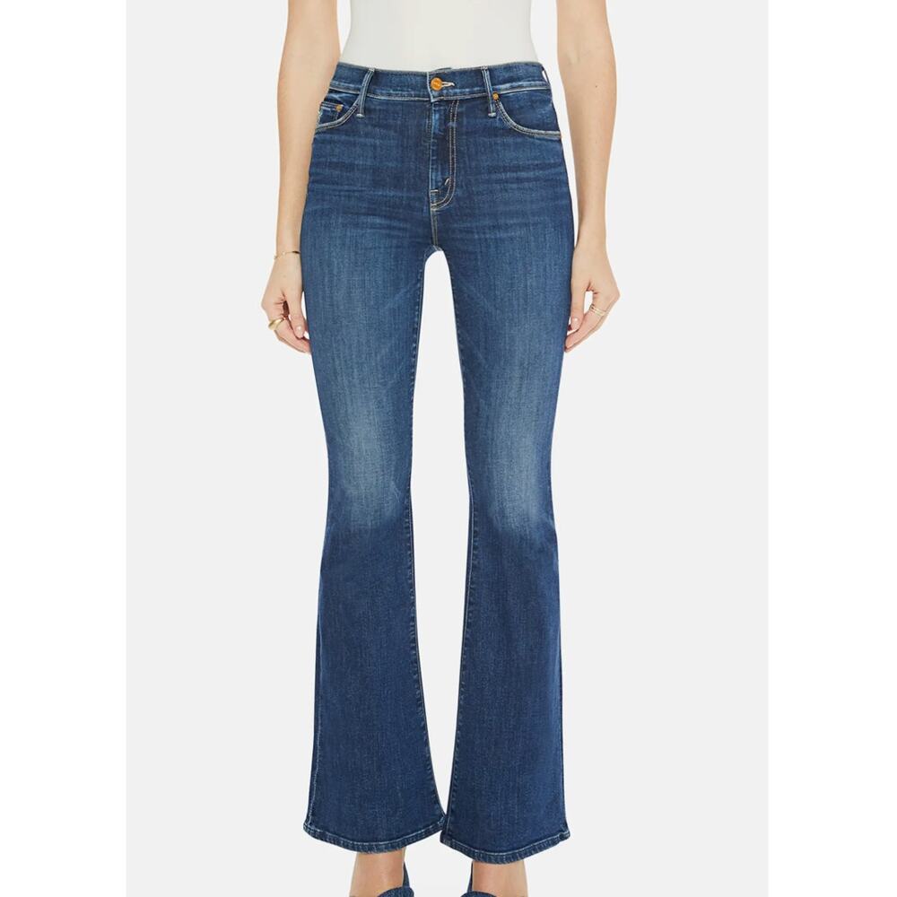 MOTHER Women's Weekender Jeans - Straight Leg & Flare Bottom